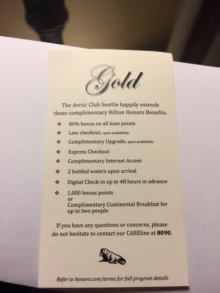 Gold The Arctic Club Seattle