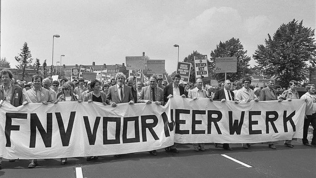 FNV demonstratie